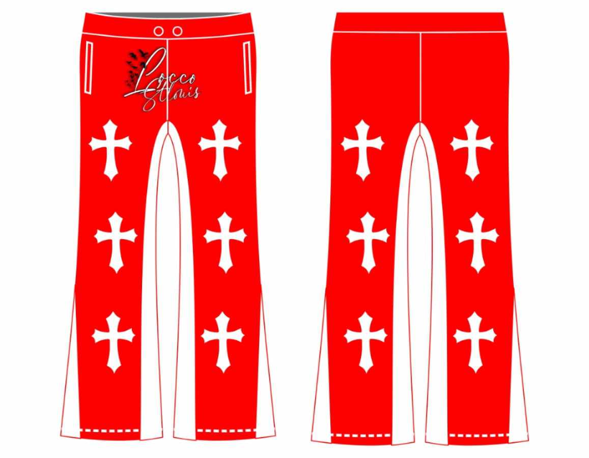 Red Slushy Joggers