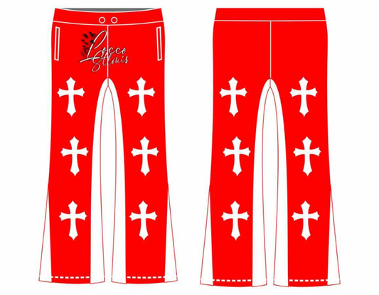 Red Slushy Joggers