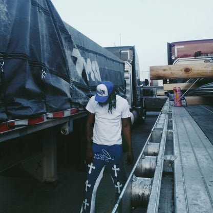 Ocean Blue Joggers