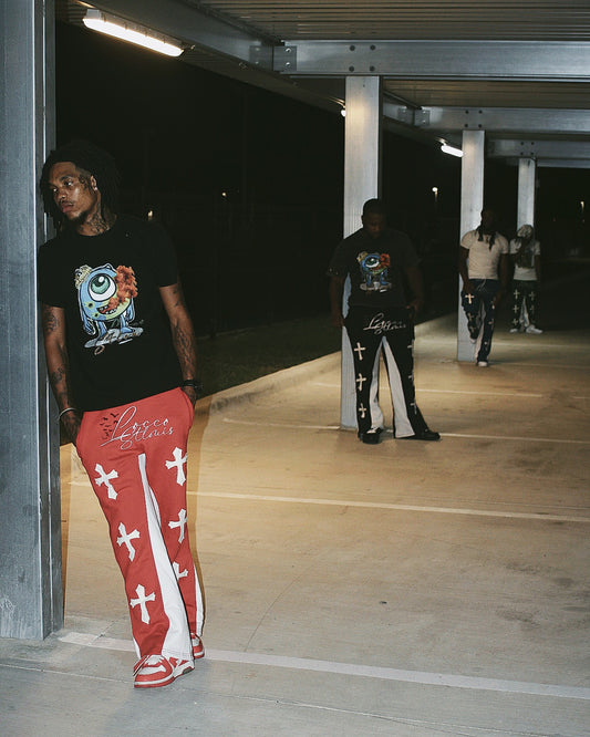 Red Slushy Joggers